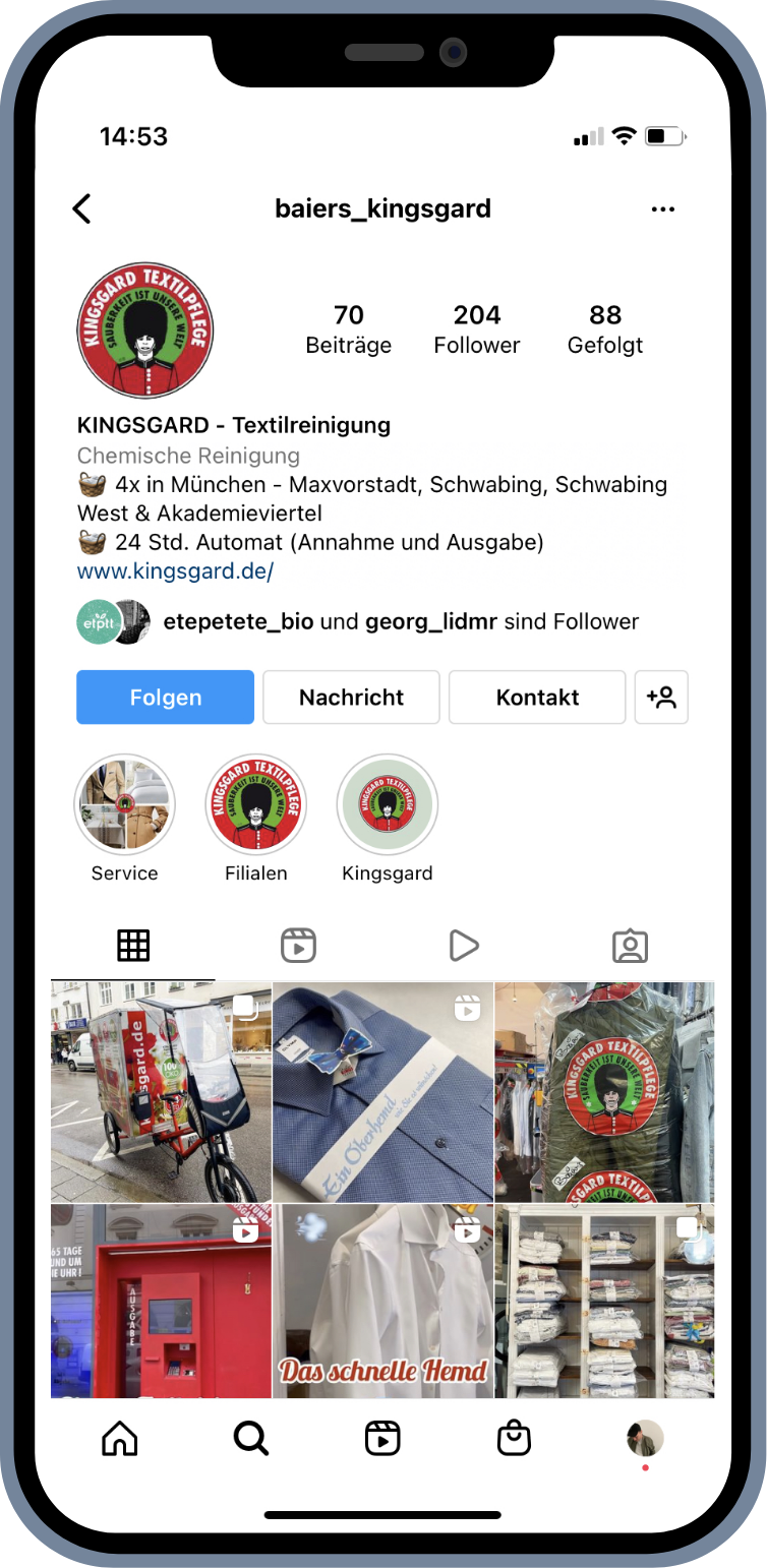 Kingsgard Instagram